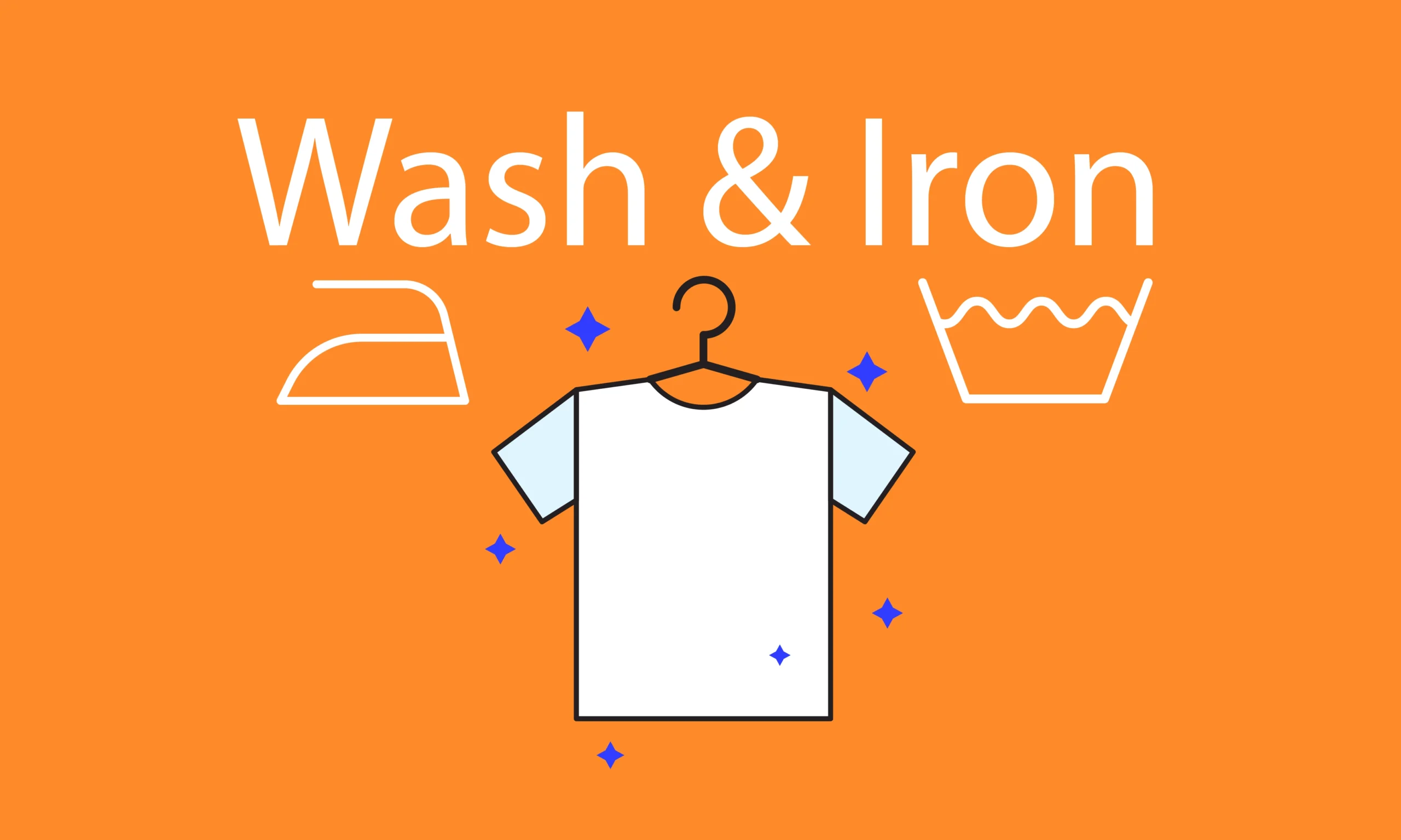 From £1.95 Price per item | For everyday laundry that requires ironing.  